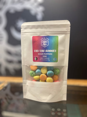 Sour Poppers 500mg CBD/CBG